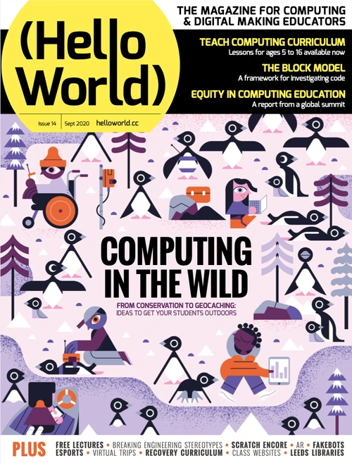 Issue 14 of the Hello World magazine