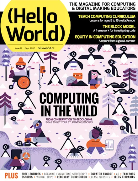 Issue 14 of the Hello World magazine