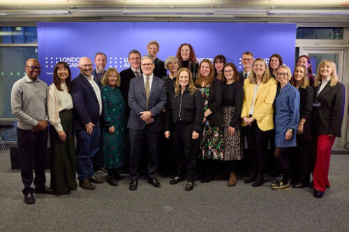 CEO Philip Colligan and  Prime Minister Keir Starmer at the UK launch of Experience AI.