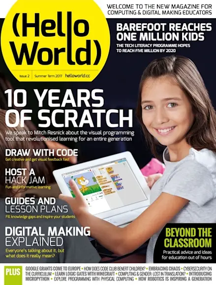 Issue 2 of the Hello World magazine