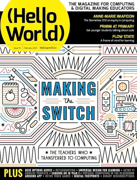 Issue 15 of the Hello World magazine