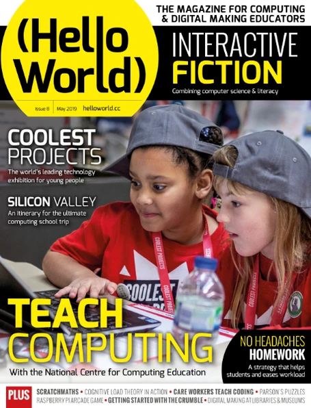 Issue 8 of the Hello World magazine