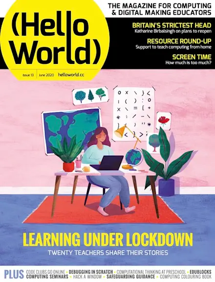 Issue 13 of the Hello World magazine