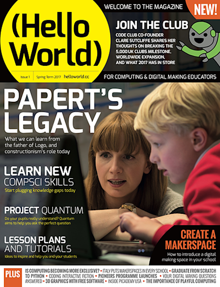 Issue 1 of the Hello World magazine